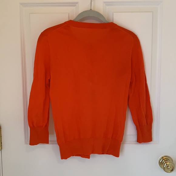 J.Crew Factory Orange Cardigan - Picture 4 of 4